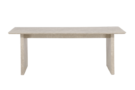 Venture Home Vail Rektangulärt Matbord Bord Unisex Beige ONESIZE