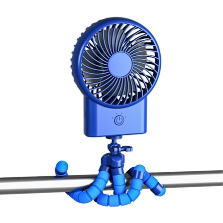 Octopus Fläkt Barnvagnsfläkt BLÅ