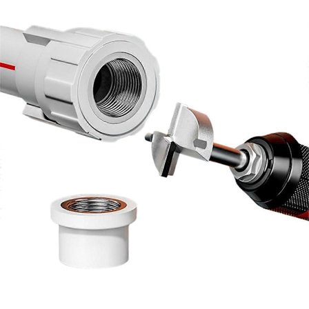 5 stk 26,5 mm Bor for Gjengetapp for 1/2 tommers PPR Vannrør Reparasjonsverktøy Tilbehør Wor