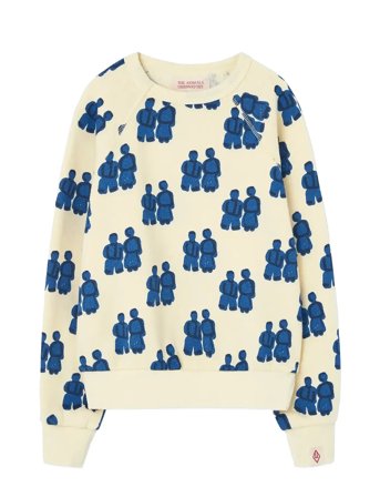 THE ANIMALS OBSERVATORY Flan Yellow Shark Sweatshirt - Yellow - 4 Y