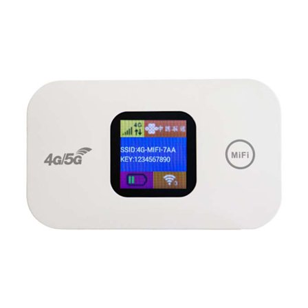 En Global BIT 4G/5G WiFi Mobil Router 150Mbps Bærbar LTE Trådløs Router med SIM-kort Slot 3000mA MiFi Hotspot Modem