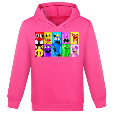 ROBLOX Rainbow Friends Hoodie Toppar Barn Huvtröja Present