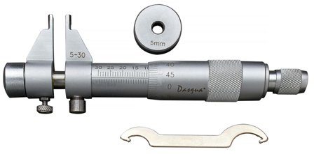 Dasqua 495170 Mikrometer 5-30 mm, innvendig, Måleinstrumenter