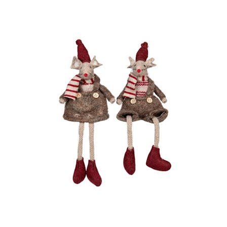 Mus Sittandes 24 cm cm A lot Decoration