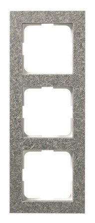 Elko Plus Option Kombinasjonsramme skifer 3, Strømbrytere & vegguttak