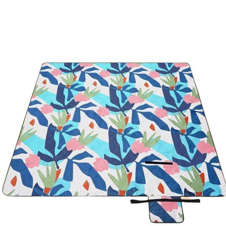 Rootz Large Picnic Tæppe - Udendørs tæppe - Vandtæt Mat - Hyggeligt polyester - 200 cm x 200 cm
