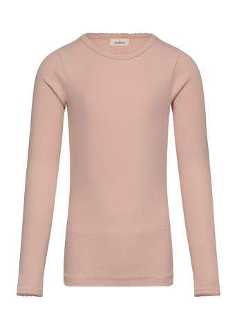Nmfgago Kin Ls Slim Top Lil Pink Lil'Atelier