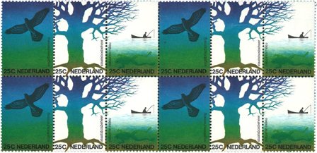 Holland 1974 - NVPH 1043-1045 - 4-blokke - Postfrisk
