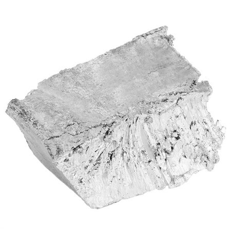 1 kg 2,2 lb 99,995 % ren zink Zn metal klump blok ingot prøve