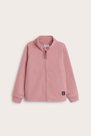 Kappahl | Bluza z polaru zip-in / zip-off Kaxs | Różowy