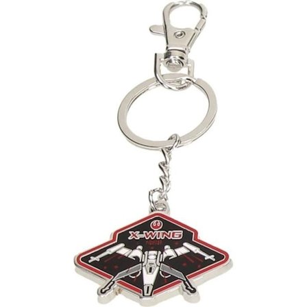W-Wing nyckelring - WTT - Star Wars EP7 - Metall - Röd, vit