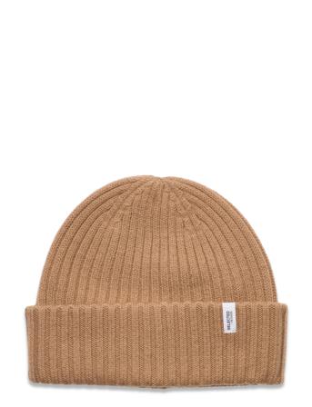 Slhmerino Wool Beanie B Beige Selected Homme