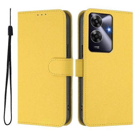 PU-kotelo kaulanauhalla Realme Note 60 4G Global -puhelimelle, irrotettava hihna