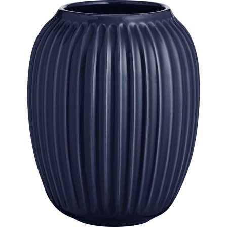 Kähler Hammershøin maljakko 20 cm - indigonsininen