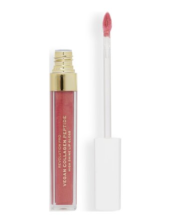 Revolution Beauty London Revolution Pro Vegan Collagen Peptide High Shine Lip Gloss Bombshell - Nude - 4 ML