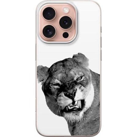 Yhteensopiva Puhelinkuori Apple Apple iPhone 16 Pro Leijona Taiteellinen Eläinaihe Afrikkalainen Tyyli Viidakon Tunnelma Graafinen Suunnittelu Kotiko