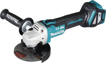 Makita DGA513ZJ vinkelsliper - uten batteri LXT 18V (125mm) - med Makpac-koffert