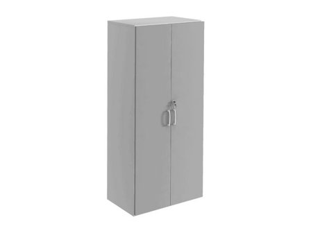 DENORD DESIGN 4xA4-hylla med dörrar grå - Lyreco - Kontorsmöbler och inredning - Skåp och hyllor - Hyllor