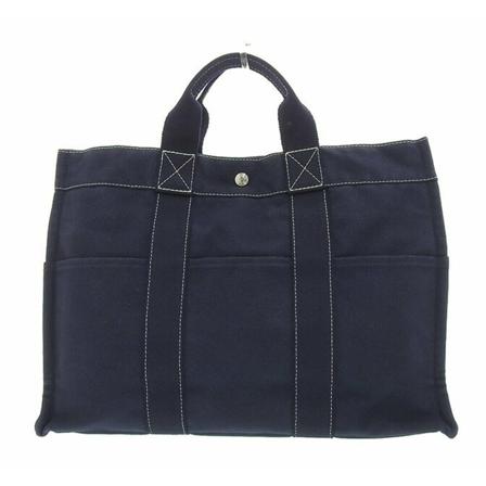 Hermès Vintage, Tote Bags Blauw, Dames, Maat:ONE Size