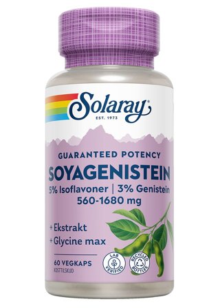 Solaray Genistein Soya 60 kaps., Helse & Madvarer, Kosttilskud, Kosttilskud Til Kvinder