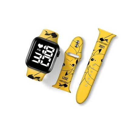 Barn klocka vattentät digital klocka Pikachu elektronisk klocka klocka sport klocka pojkar och flickor julleksak