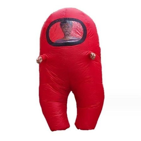 Uppblåsbar Among Us-dräkt Toikido Yume Cosplay Halloween Bokvecka Blås Upp ..+ Re-FF- Re