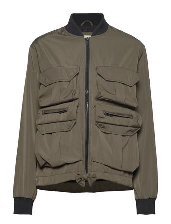 Namid Pockets Bomber Green Superdry