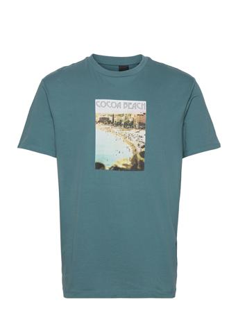 Onsib Reg Ss Tee T-shirts Short-sleeved Blå ONLY & SONS