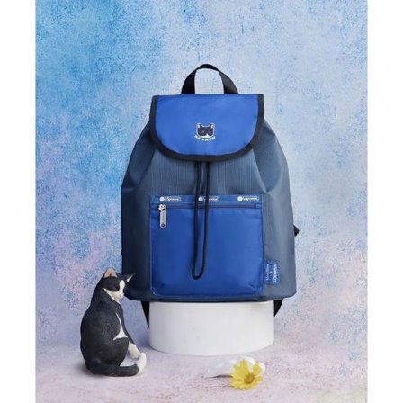 Lesportsac Kawaii Damtygväska Cat Co Branded Series Söt printed handväska Cross Body Bag Tote Bag