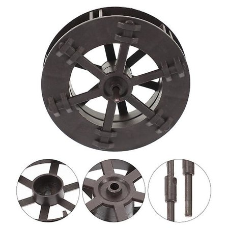 2 stk DIY Vannfallfontene Tilbehør Vannhjul Scene La