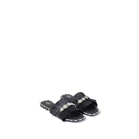 Ovyé, Sandals Gsv 162 Zwart, Dames, Maat:36 EU