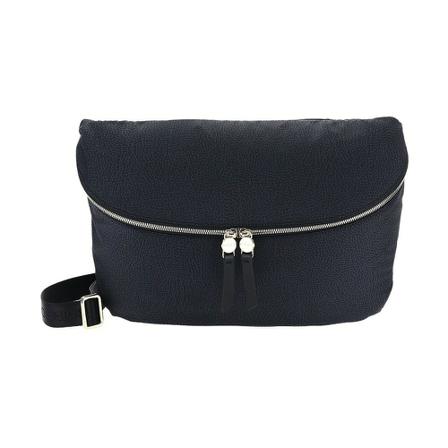 Borbonese, Shoulder Bags Zwart, Dames, Maat:ONE Size