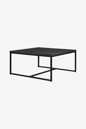 Nordic Furniture Group - Sohvapöytä Acero, 100x100 cm - Musta - Sohvapöydät - - Homeroom
