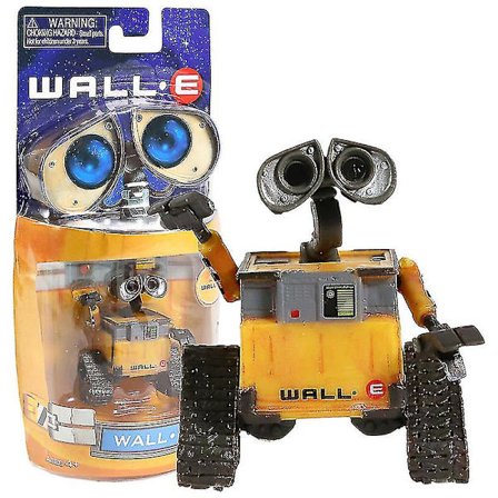 Wall-e Robot Wall E Eve Pvc Action Figur Collection Modell Leksaker Dockor 6cm 3 Typer