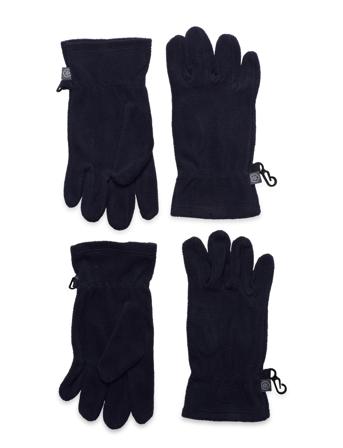 Gloves Fleece - 2 Pcs. Set. Navy Color Kids