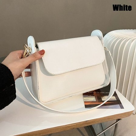 Mode Handväskor Dam Elegant Axelväska VIT white