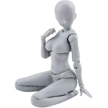Actionfigur Tegnemodel, Tegnefigurer Til Kunstnere Actionfigur Model Menneskelig Mannequin Mand Kvinde (FMY)