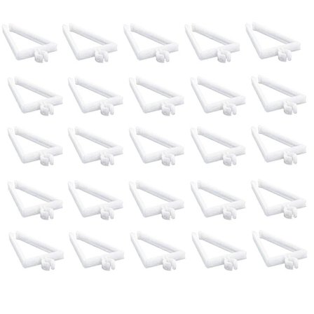 200 stk. Julelys Klips Takrenne Lys Klips Fasciapanel Henger