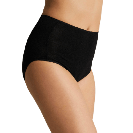 FEMILET Juliana Ull Maxi Brief Underkläder Dam Svart 44