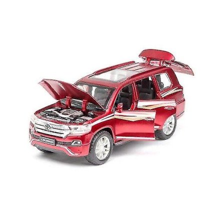 1:32 Leksaksbil Toyota Land Cruiser Legeringsbil (Röd) Redmiter @