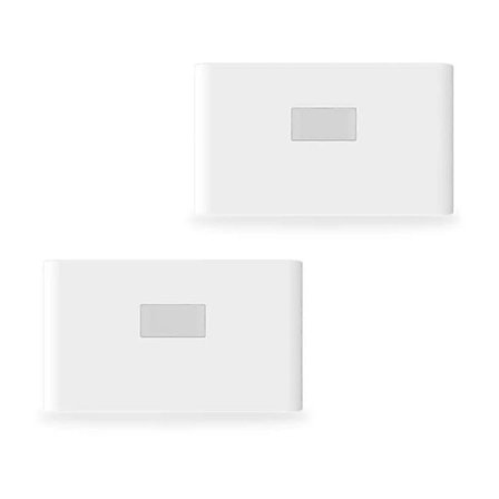 Genopladelig LED Intelligent Sensor Natlampe Bevægelsessensor Vægslampe til Soveværelse Gangskabets Belysning 2 stk.