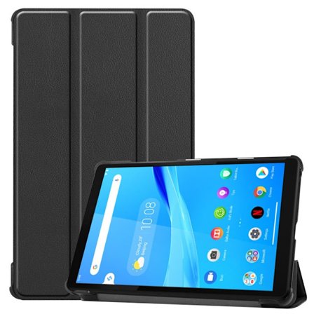 Kompatibelt Lenovo Tab M8 2nd Gen (HD) Slimfit Tri-Fold Fodral Svart