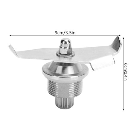 Vitamix-kniv, rustfrit knivblad til blender, ekstraktorblad, knivblad til blender, praktisk at bruge (FMY)