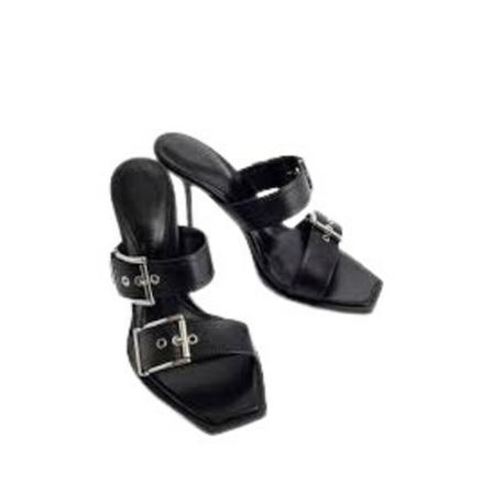 Alexander McQueen, High Heel Sandals Czarny, Kobieta, Rozmiar: 37 EU