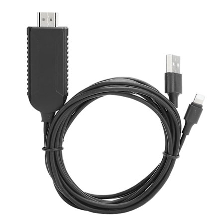 LD32 IOS till HDMI Adapterkabel Telefon till TV Projektor Videokonverteringskabel 1080P