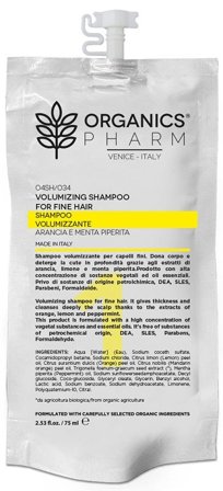 Organics Pharm Volumizing Shampoo Volumizzante 75ml