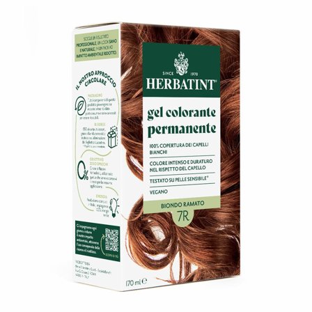 Herbatint Tintura Per Capelli Gel Permanente 7R Biondo Ramato