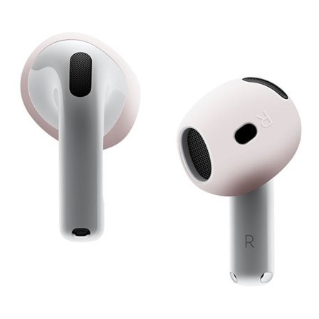 For AirPods 4 ørepropper Sklisikkert silikonetui Ørepropper Ørepropper - Rosa