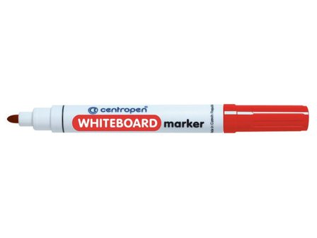 CENTROPEN Whiteboardpenna rund röd - Lyreco - Kontorsmaterial - Pennor - Whiteboardpennor - Rund spets