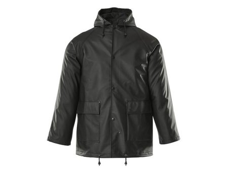 MASCOT Regnjacka vind- & vattentät svart M - Lyreco - Arbetskläder - Regnkläder - Regnjackor